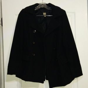 Black Pea Coat